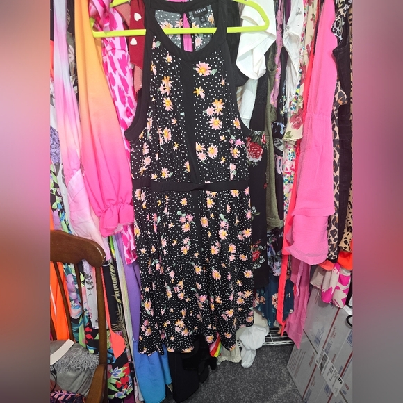 Like New Torrid 1x Mini Studio Knit Skater Dress - Picture 2 of 7